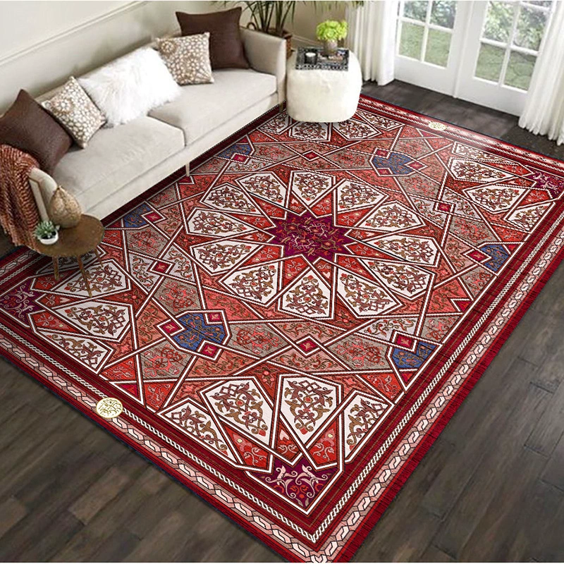 Ретро коврик для гостиной 50×80 см, печатный винтажный ковёр, несколько цветов