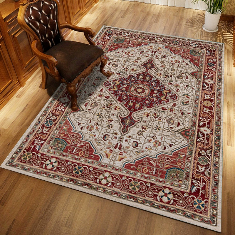 Ретро коврик для гостиной 50×80 см, печатный винтажный ковёр, несколько цветов