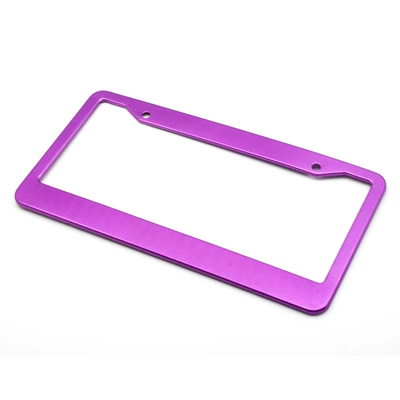 License Plate Frame Cross-Border – License plate holder/license plate holder - purple