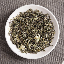 花茶批发2022年茉莉花茶叶碧潭级浓香 显毫飘雪 茉莉一枝春500克