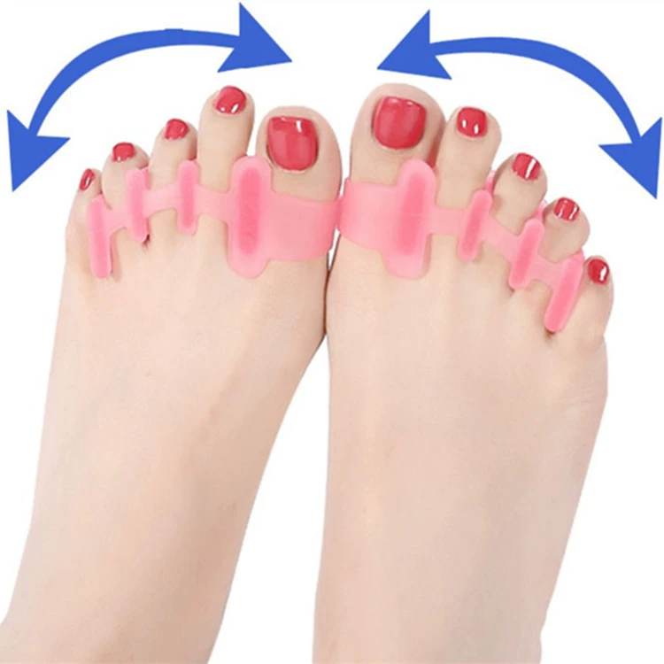 Выворот большого пальца Универсальный разделитель пальцев ног дневной и ночной сплиттер для взрослых пальцев ног амортизация Кости Большой стопы разделитель пальцев ног медленного давления