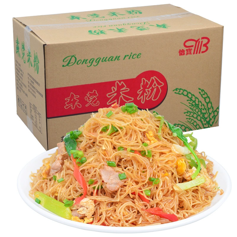 Рисовая лапша из жареного риса в Гуандуне Рисовая лапша Дунгуань Специальность Daozhen 2.5kg Рисовая лапша Yimeikang Yibao Удобный и производитель быстрого питания оптом