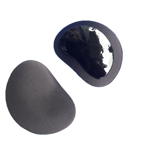 Self-adhesive invisible chest patch, bio-adhesive bra pad, ultra-thick underwear sponge pad, heart-shaped triangle insert