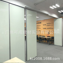 活动玻璃隔断烤漆钢化玻璃办公室隔断可书写白板写字楼玻璃隔断墙