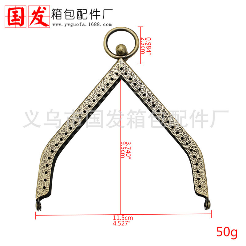 Sin stock, para hacer productos: 11cm relieve casa oro triángulo trapezoidal bolsas de teléfono móvil accesorios bolsas de oro