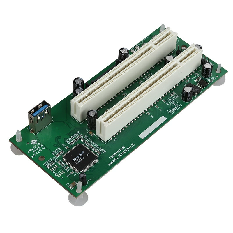 TXIC PCI-E к PCI двойной PCI слот расширительная карта поддержка коллекции карты налоговой карты золота