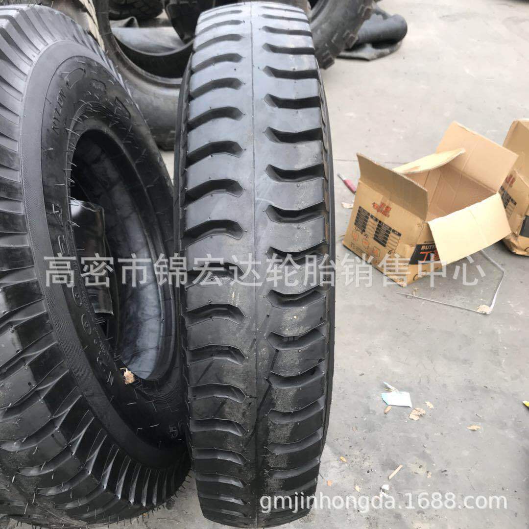 羊角花纹9.00/10.00/11.00/12.00-20载重卡车轮胎900/1000-20
