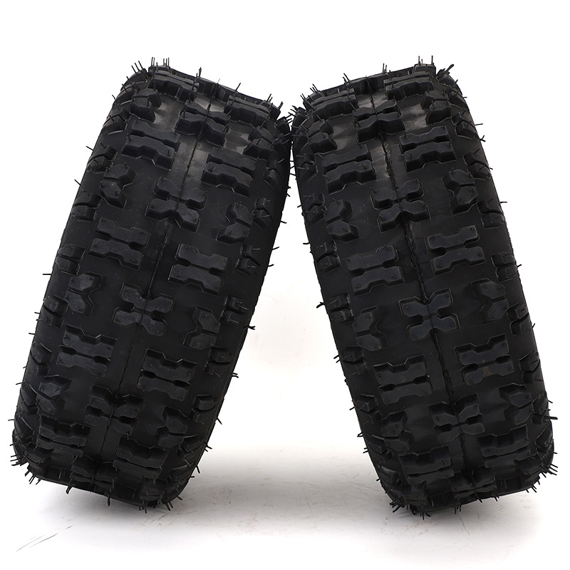 厂家批发13*5.00-6蝴蝶花割草机小四轮真空胎或内外胎可配轮毂