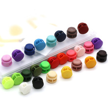 塑料弹簧扣止绳扣羽绒服吊钟绳扣子卡绳纽扣衣服配件猪鼻扣调节