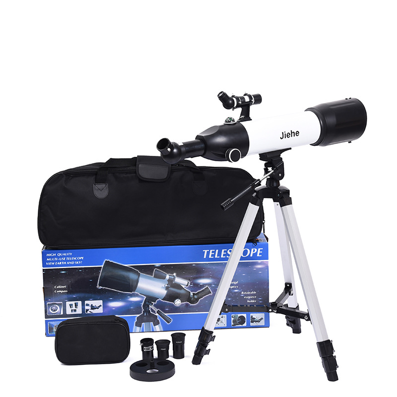 杰和CF50080高倍高清望远镜 单筒专业天文望远镜 户外观景望远镜