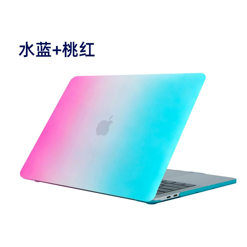 Совместимый с Apple ноутбук, радужная матовая защитная крышка для MacBook, 13 дюймов, pro11