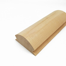 厂家直销榉木楼梯扶手实木栏杆扶手红榉别墅电视造型相框线条