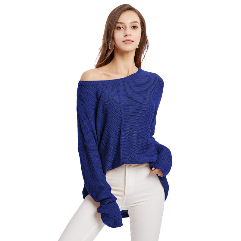 Grenzüberschreitende Amazon-Hotselling-Damenstrickwaren Europäische und amerikanische große Damenbekleidung 2024 Herbst/Winter Neuer Pullover Strickpullover_voghion.com