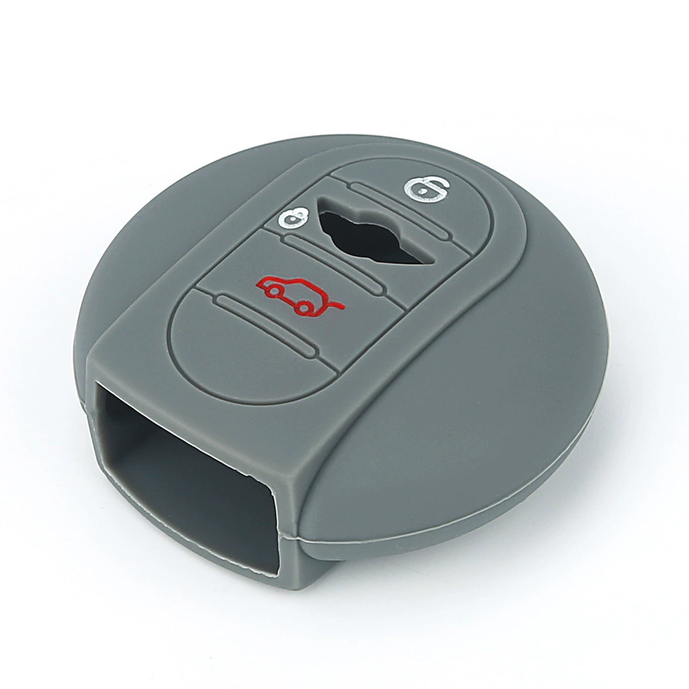 Small smart silicone key bag from soft rubber, remote control, 3 keys