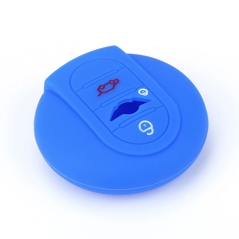 Small smart silicone key bag from soft rubber, remote control, 3 keys