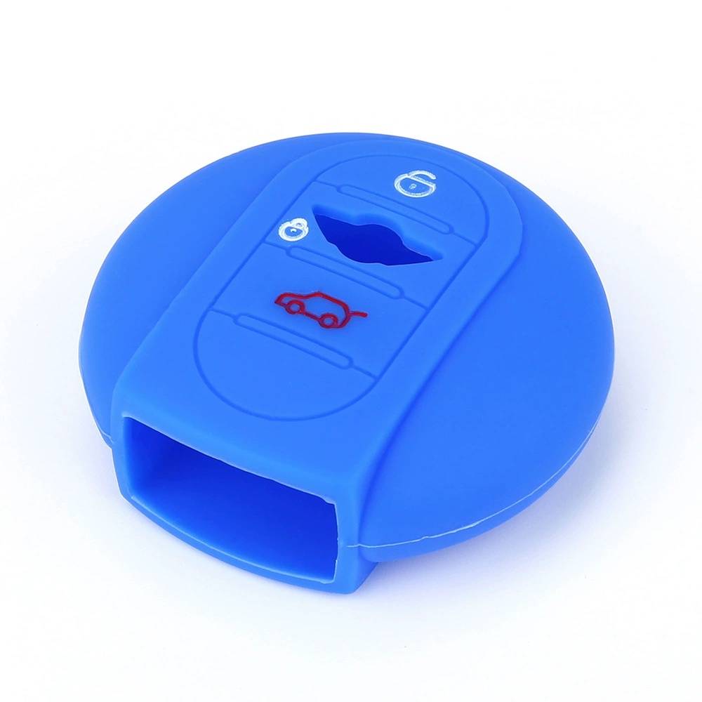 Small smart silicone key bag from soft rubber, remote control, 3 keys