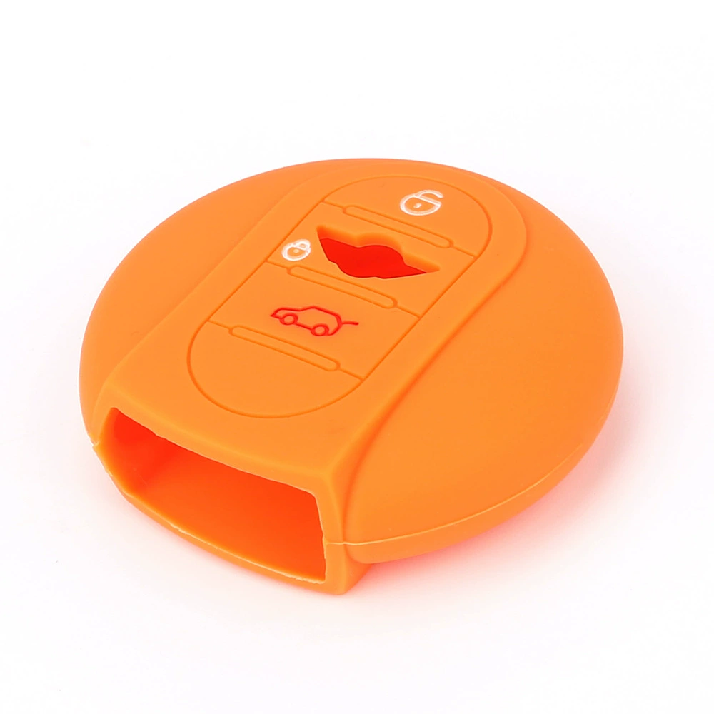 Small smart silicone key bag from soft rubber, remote control, 3 keys