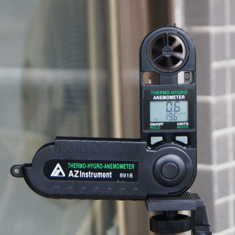 台湾衡欣AZ8918风温风速计 风速仪 台湾衡欣8918风速测试仪