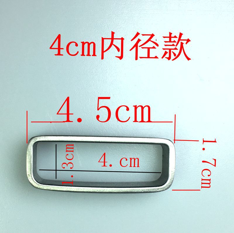 Anillo de correa de metal anillo de correa de acero inoxidable 304 accesorios de correa de acero aro cola anillo de cola anti-alabeo anillo de cola hebilla de cinturón