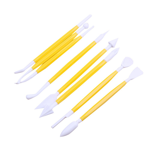 8-piece carving pen carving set fondant cake carving pen carving knife diy cake carving tool