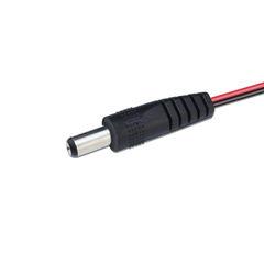 Fengjin DC Male to Alligator Clip Battery Charging Cable, Battery Red and Black Clips Power Test Lead, 3A Current