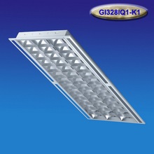 工程型1200x600空调出风口灯盘静压箱专用3x28W T5格栅灯盘