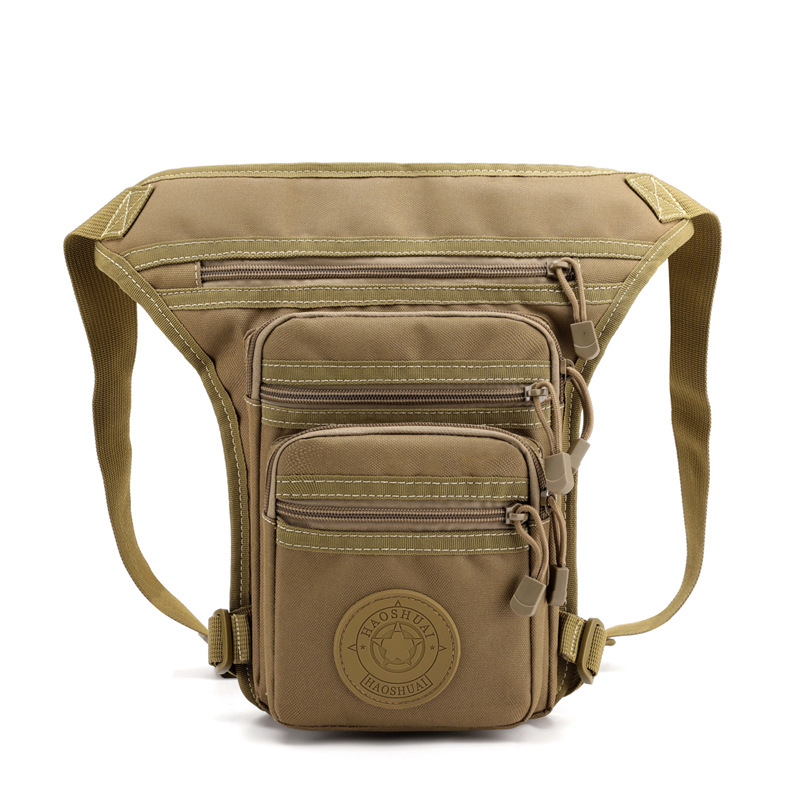 Cross-border especial al por mayor nueva bolsa de pierna de tela de Oxford impermeable al aire libre multi-funcional pesca bolsa de cintura bolsa de pecho bolsa de ciclismo