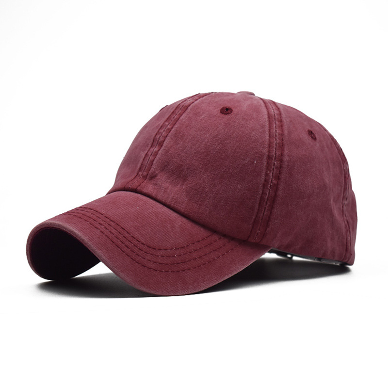 Los niños adultos transfronterizos de AliExpress padre-hijo lavado puro algodón color sólido luz tablero gorra de béisbol de los hombres gorra de béisbol de costura