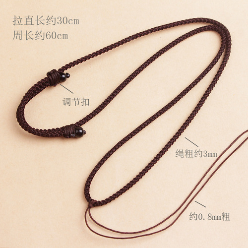 Minimalist Pineapple Vegetable Cord Necklace Honey Agate Jade Pendant Gold Collar Pendant Necklace Cord for Men and Women Pendant Cord Wholesale