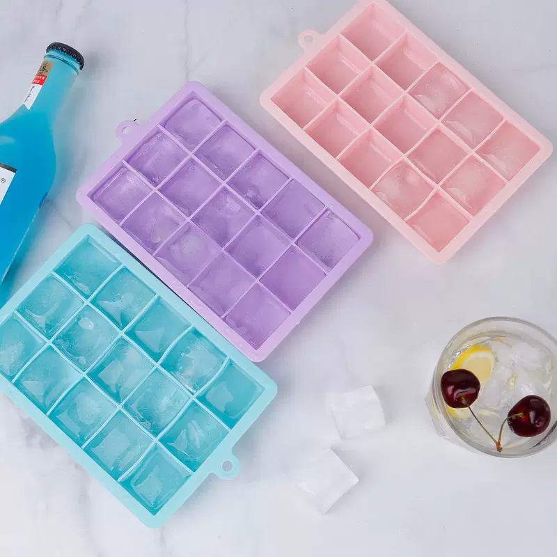 Creative silicone rectangular mold, ice cubes, new collection