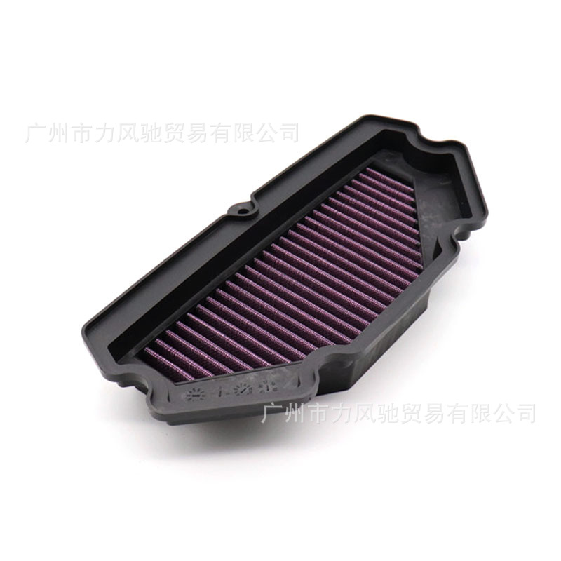 Adecuado para Kawasaki ER6F ER6N NINJA 2012-2016 filtro de aire ER6N modificado filtro de alta imitación