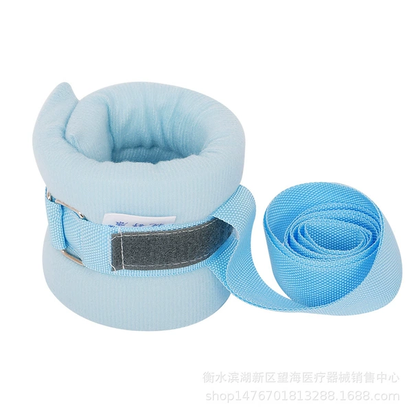 Light blue restraint belt