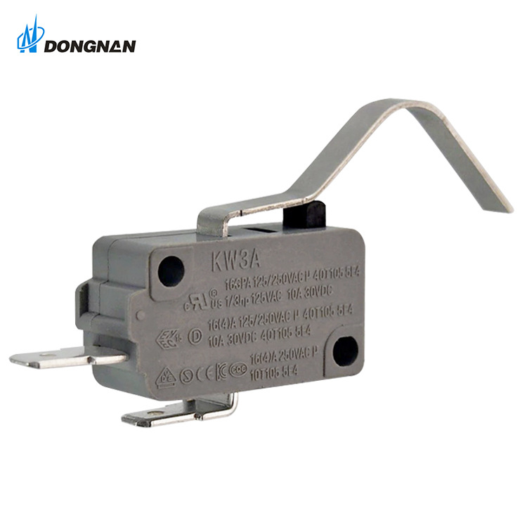 微动开关大行程限位开关 KW3A16A 微波炉电饭煲扫地机保护开关