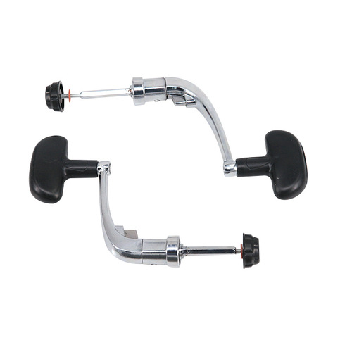 Dequ fishing gear fishing wheel accessories all-metal folding rocker arm medium / large size with rocker cover spinning wheel modified rocker arm