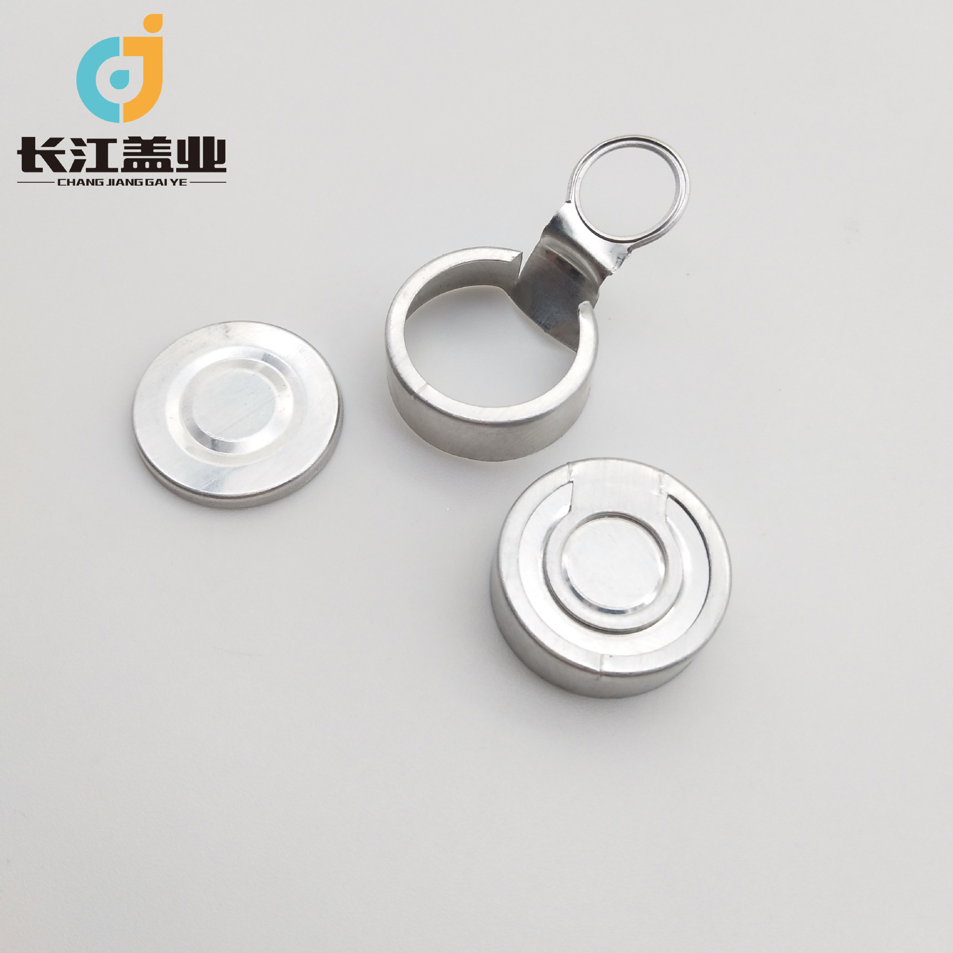 批发铝塑盖26mm易撕盖铝拉环盖医药输液瓶盖医用瓶盖易拉盖规格全