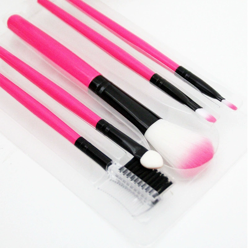 Brush, set, soft eye shadow, face blush for contouring