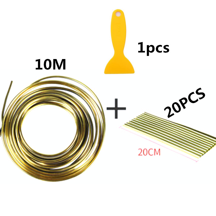 Tira decorativa del coche línea decorativa coche brillante tira interior modificación clip plug-in línea central control salida de aire tira decorativa brillante