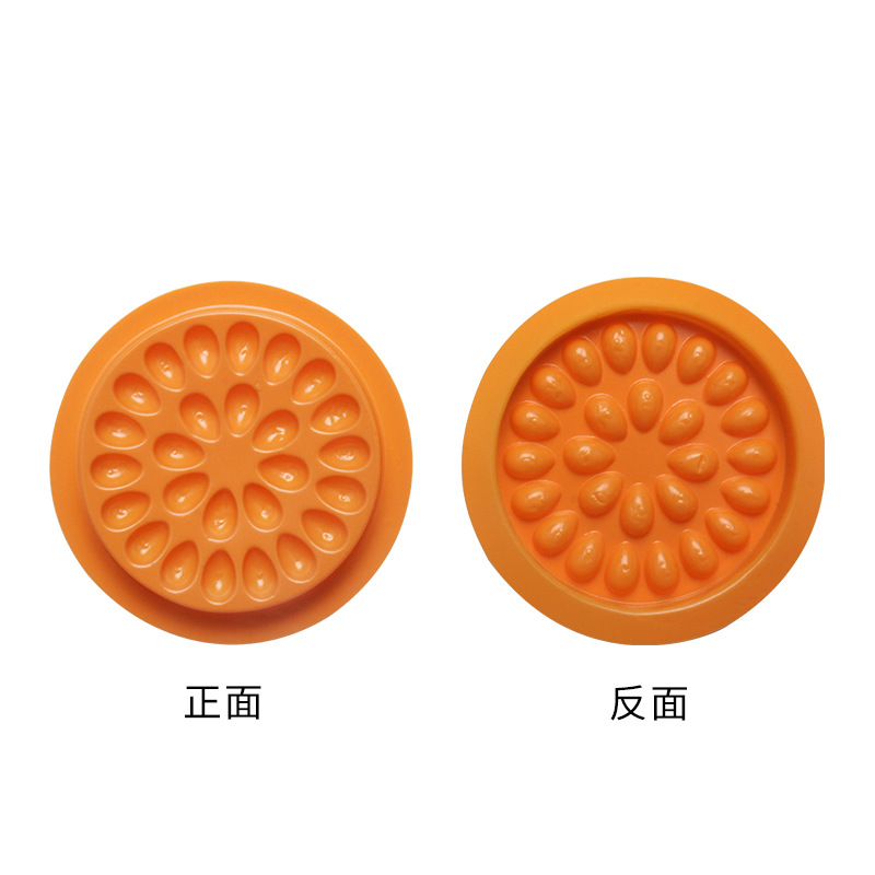 Wholesale grafting eyelash glue tray color no base small flower heart tray eyelash glue tray PVC gasket