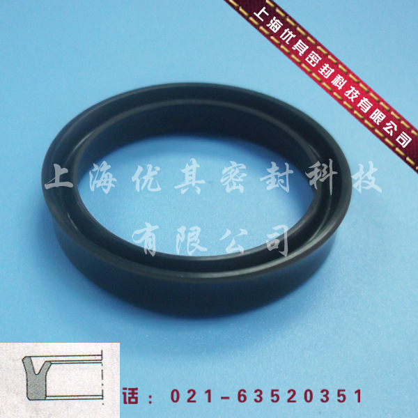 YXd型轴用活塞杆密封圈/丁腈橡胶/NBR/YXd/IDU-56*68*10/台湾