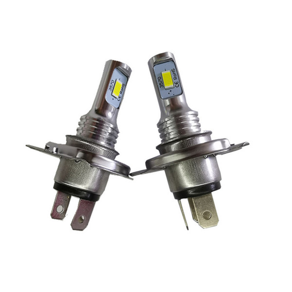 Golden light ice blue and white light H4 80W 3570 2smd highlight car…