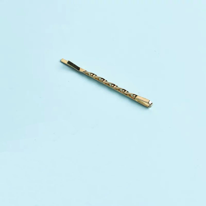 Fermaglio geometrico in metallo versatile coreano e giapponese, semplice accessorio con perle da donna, clip per frangia BB, clip laterale per capelli ribelli_voghion.com