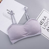 Underwear for elementary school students, bra top, top with cups, wireless bra, tube top