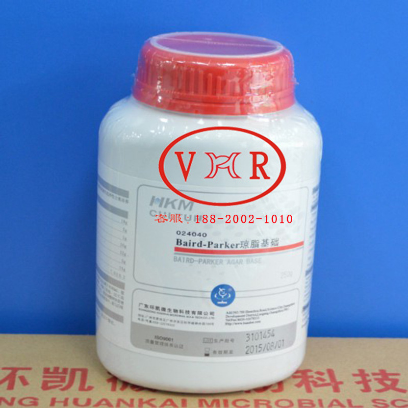 环凯Baird-Parker琼脂基础培养基 024040琼脂培养基无菌高效