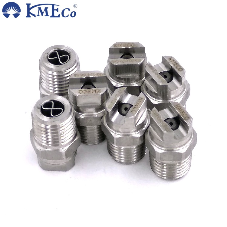 KMECO高压扇形MEG喷嘴 半导体清洗喷嘴扇形0015 25075 6508喷头