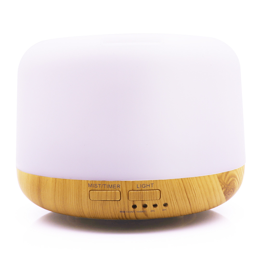 Difusor de Aromaterapia Ultrasónico 300ml con Luz LED Multicolor para Hogar y Oficina