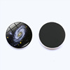 Mysterious accessory, starry sky, magnetic glossy fridge magnet, suitable for import, with gem, 25mm