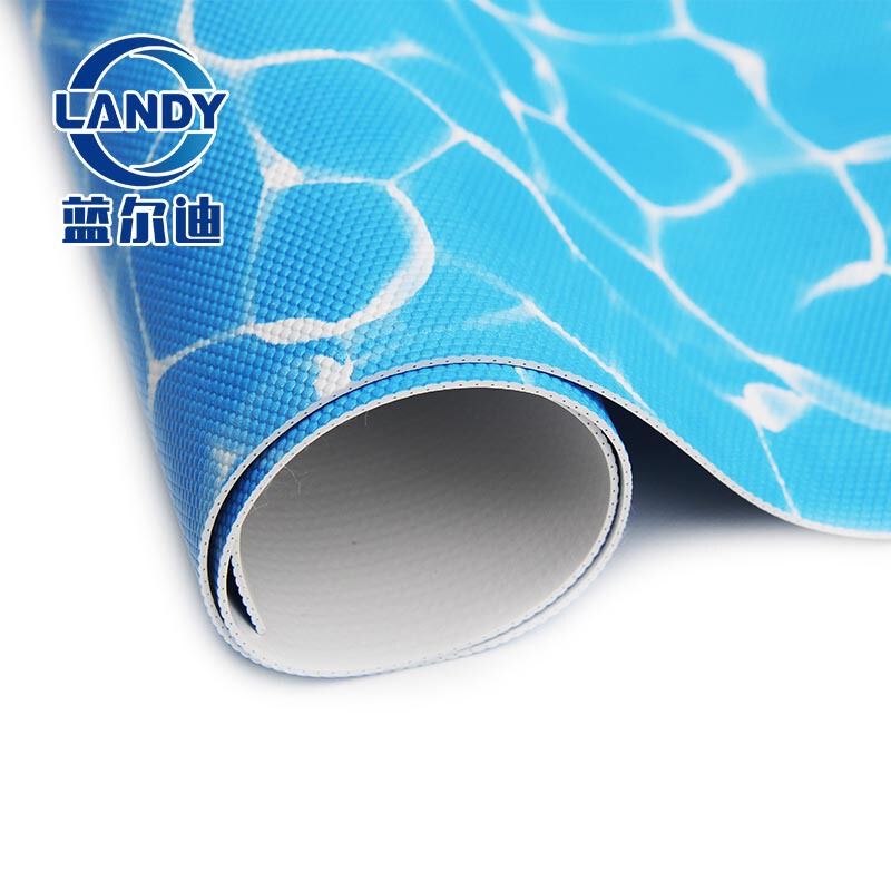 Lanerdi multi-color PVC film reduces swimming pool waterproof cost manufacturers supply swimming pool waterproof film