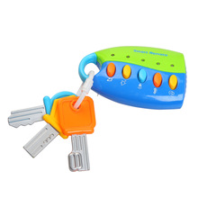 婴儿早教音乐遥控器 益智玩具儿童仿真汽车钥匙多功能迷你车