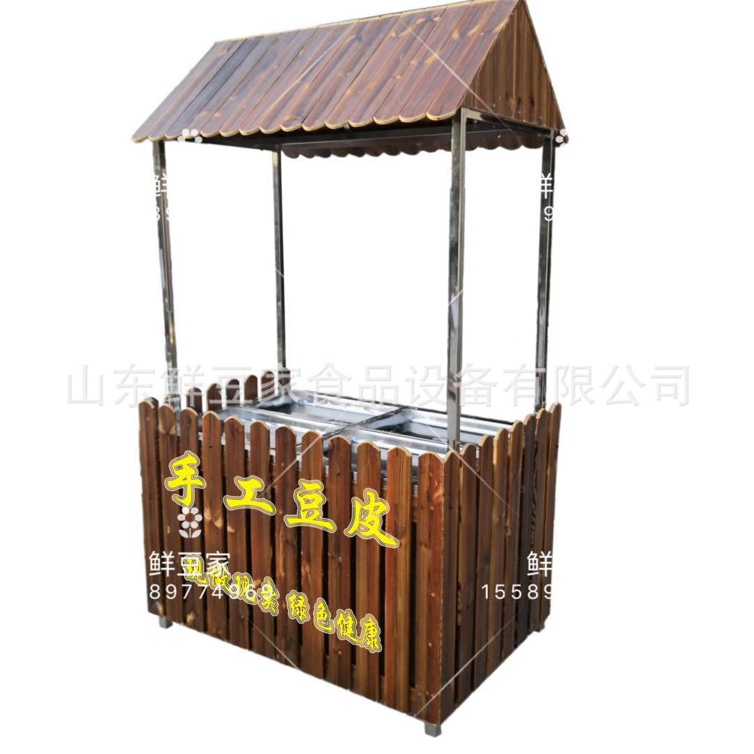 安徽手工鲜豆皮机器 酒店档口腐竹油皮机 家用小型油皮机厂家技术