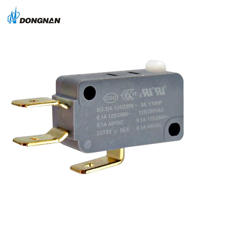 厂家供应微动开关小型 125/250VAC 转换功能家用电器超行程